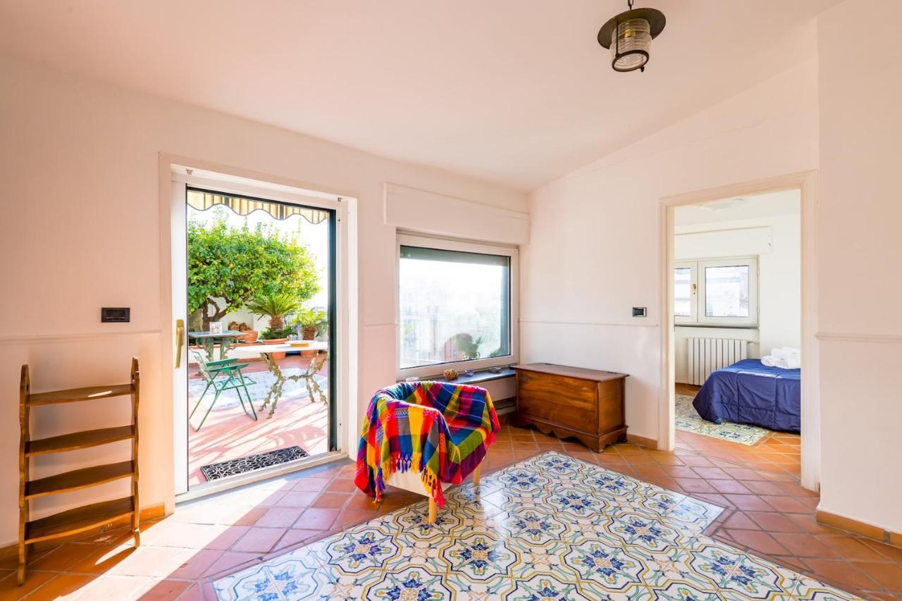 Villa Paola - Hidden Panoramic Garden And Terraces By Napoliapartments מראה חיצוני תמונה