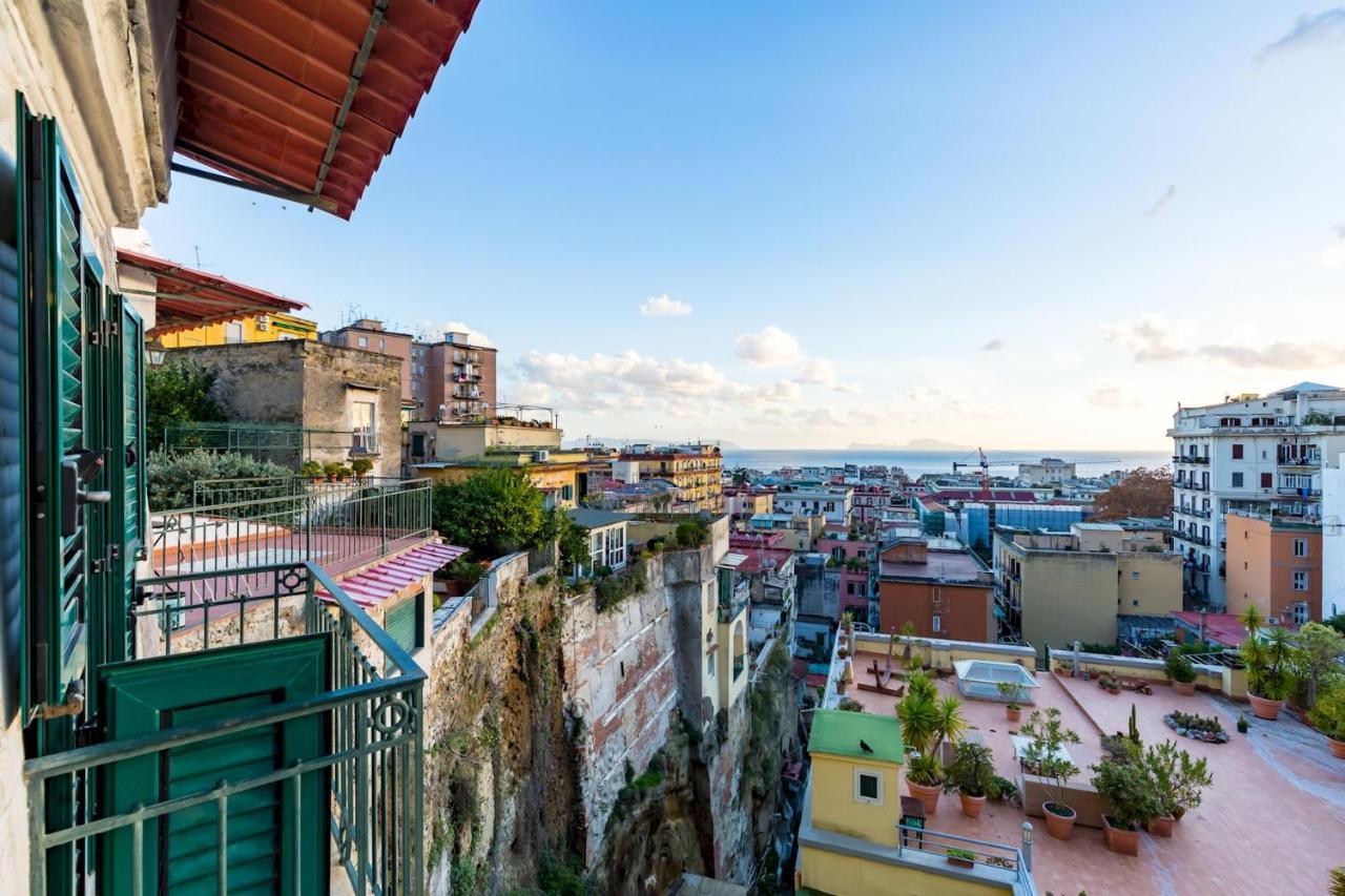 Villa Paola - Hidden Panoramic Garden And Terraces By Napoliapartments מראה חיצוני תמונה