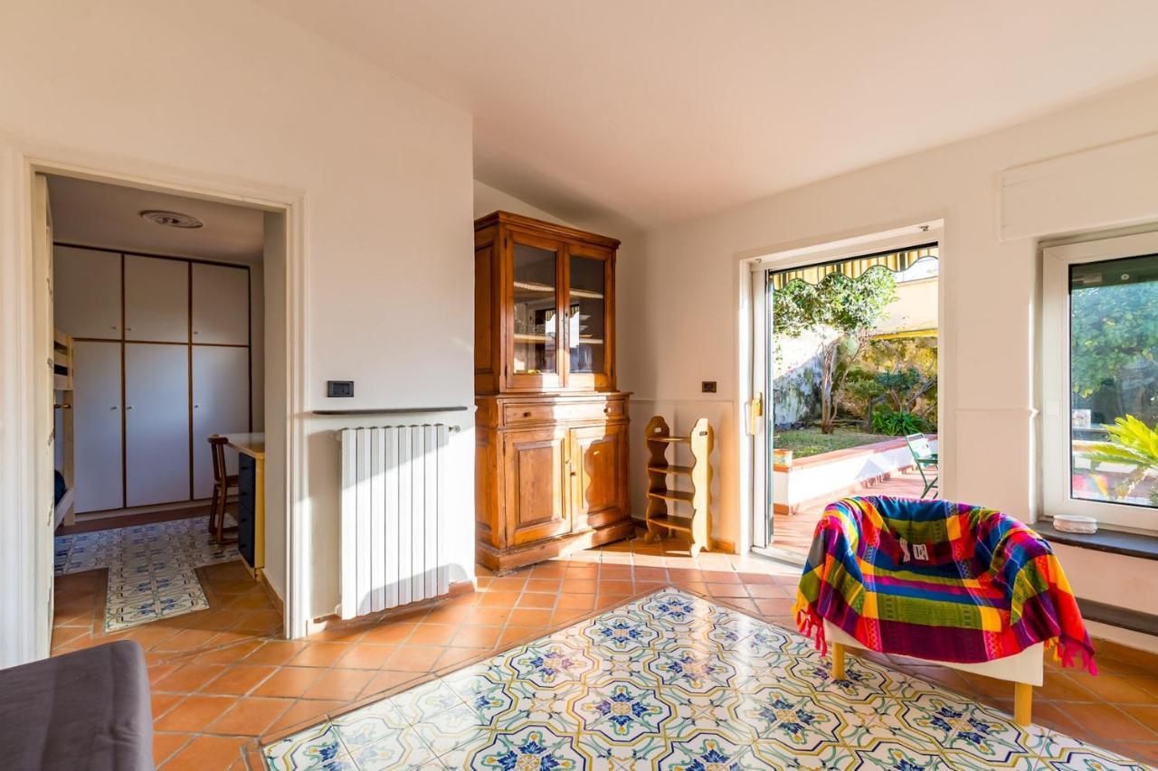 Villa Paola - Hidden Panoramic Garden And Terraces By Napoliapartments מראה חיצוני תמונה