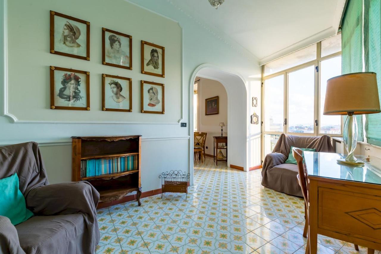 Villa Paola - Hidden Panoramic Garden And Terraces By Napoliapartments מראה חיצוני תמונה