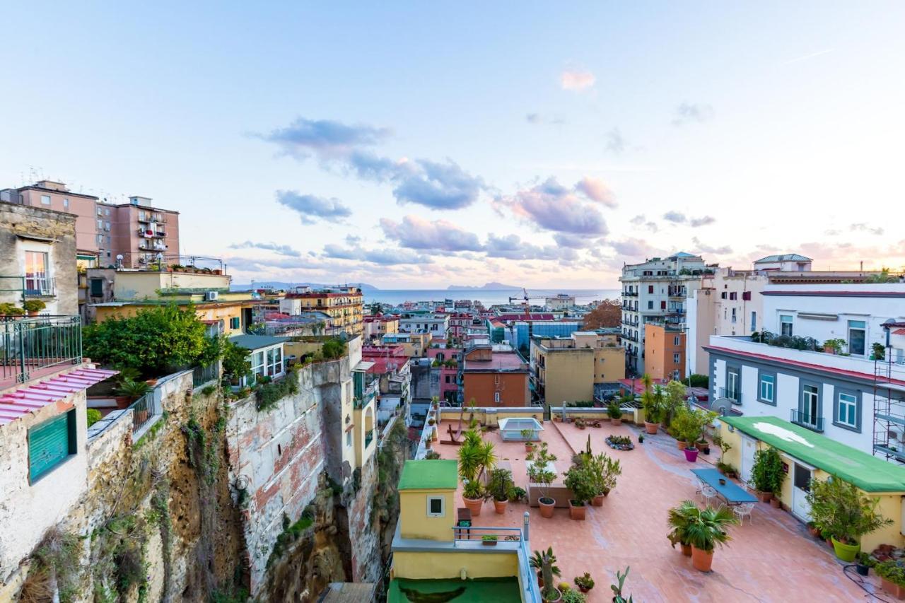 Villa Paola - Hidden Panoramic Garden And Terraces By Napoliapartments מראה חיצוני תמונה